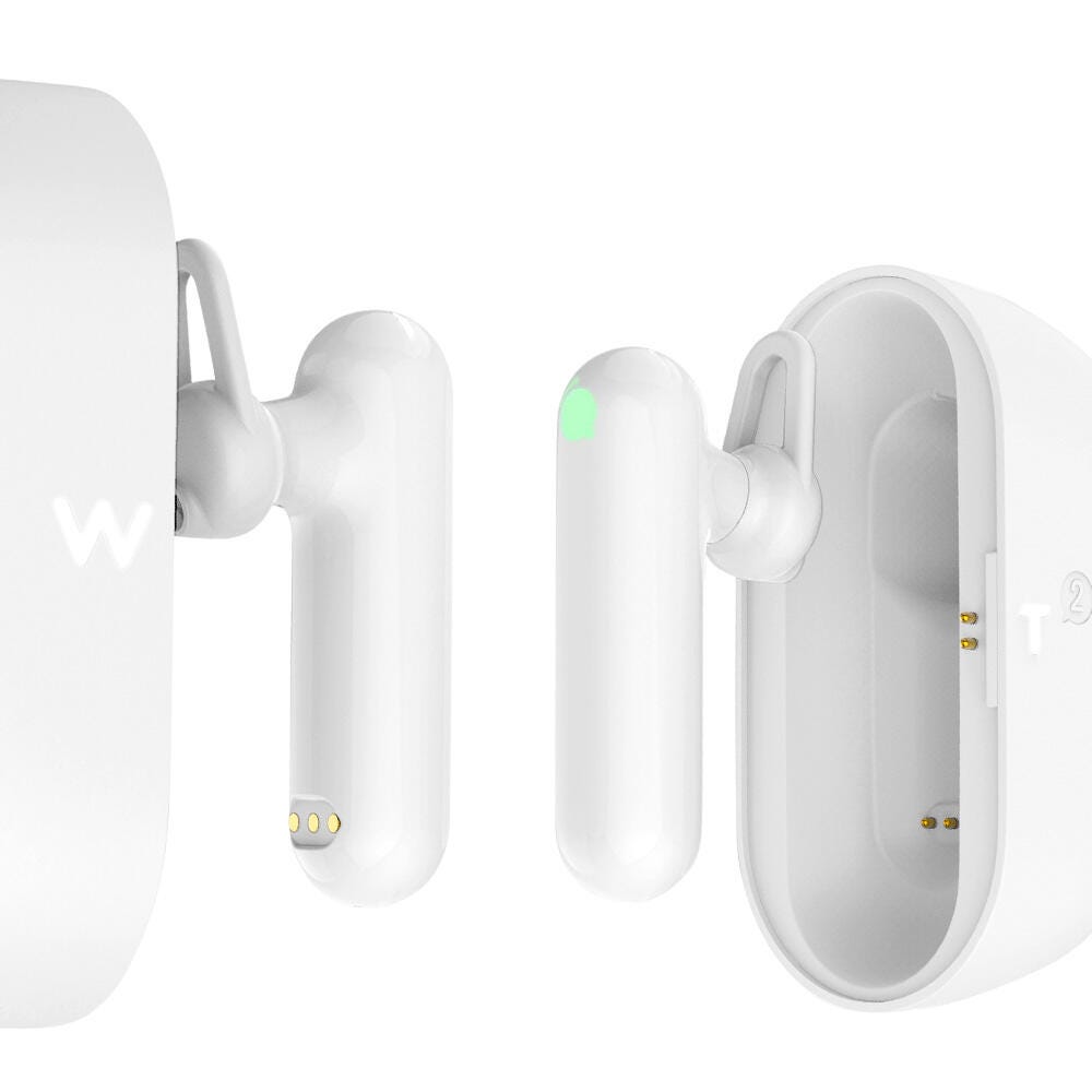 Time Kettle WT2 Plus Translator Earbuds, White